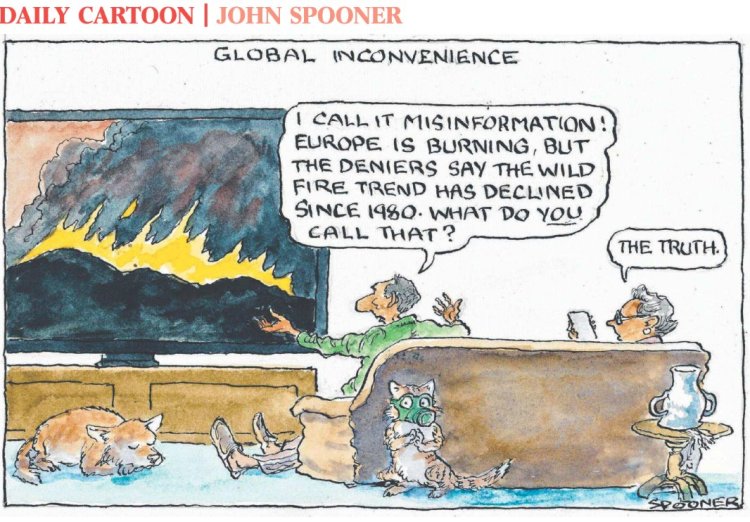 Oz fire cartoon July 2023